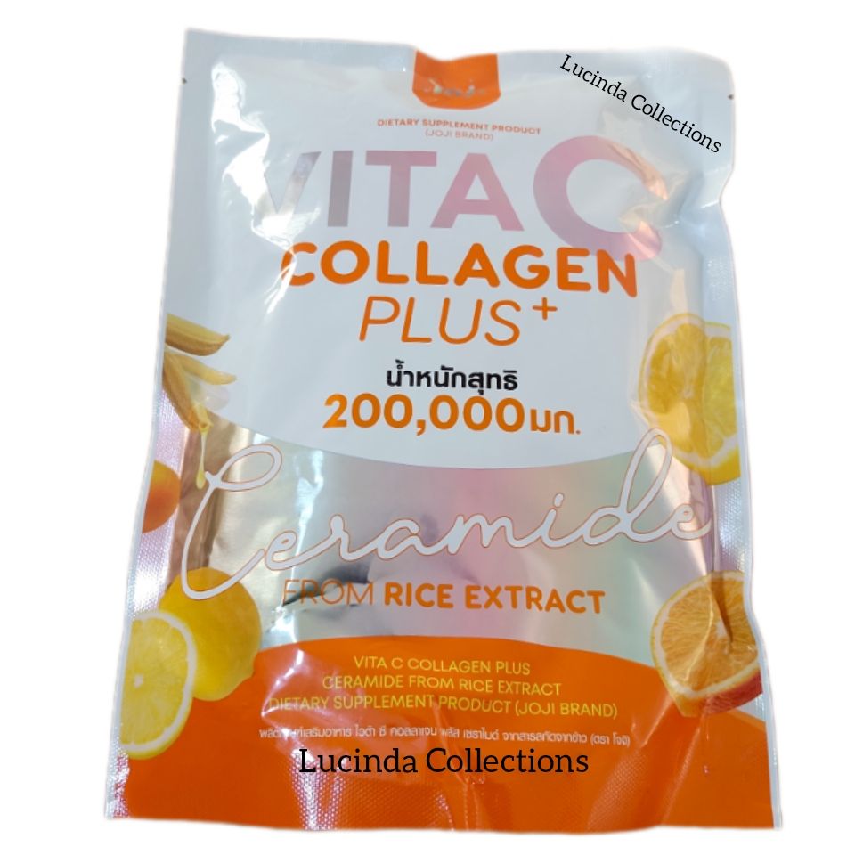 Joji Vita C Collagen Plus Sugar Ceramide form Rice Vitamin Extract Secret Dietary Supplement For Skin Whitening Brightening
