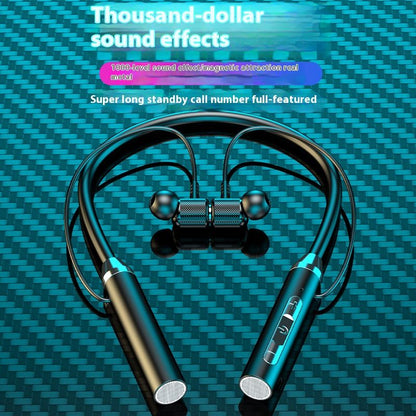 Frank Y49 Super Bass Popular neck wireless sports Earphones neck Bluetooth 5.1 in ear Earphones for iOS Android phones