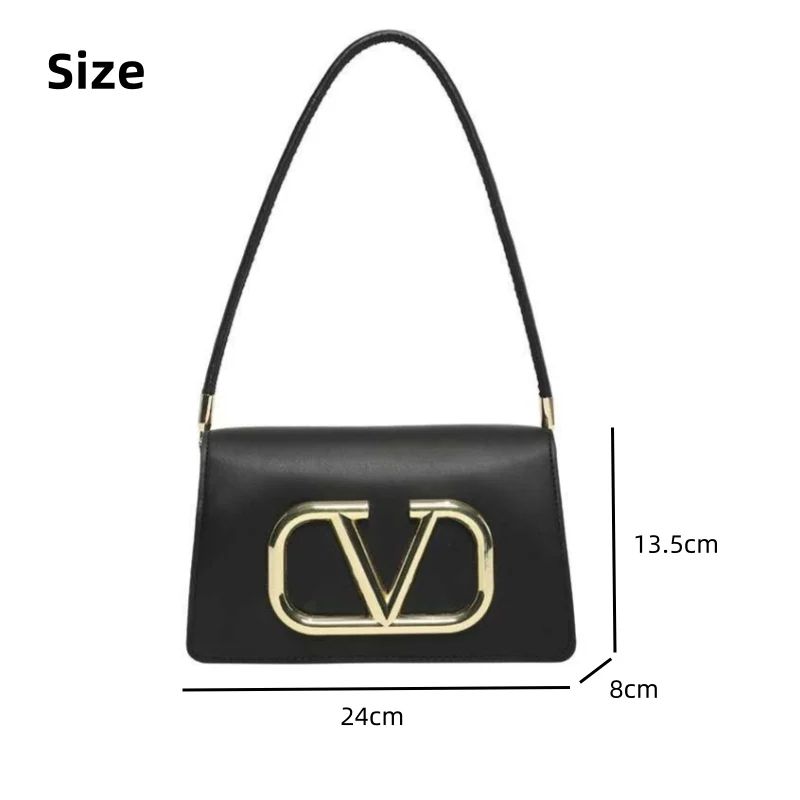 Mateamoda Mini Underarm Bag Stylish Baguette Handbag