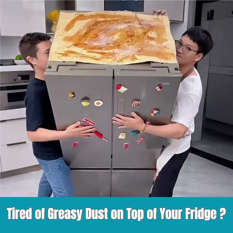 2-in-1 Multi-functional Refrigerator Storage Bag Cover Cloth Protects Refrigerator From Scratches Protects From Grease Dust Organizes Cookware Stores Kitchen Tools washing machine Hanging Bag