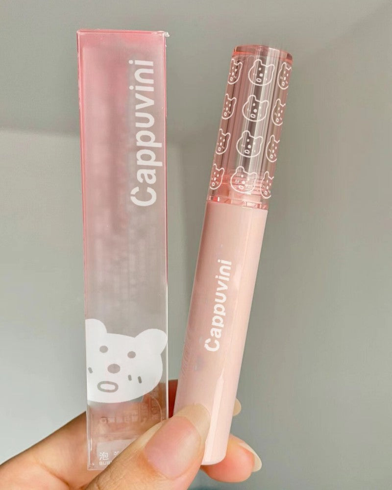 Cappuvini New Arrival Lipstick Lipstick Lip Makeup Lipstick Bubble lip glaze Mirror gloss glass lip glaze Student Lip Color Lipstick Liquid Lipstick