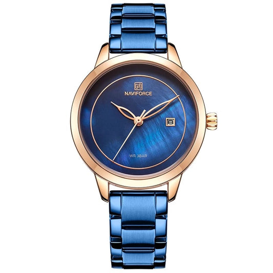 NAVIFORCE5008L Brand Blue Fashion Women Watch