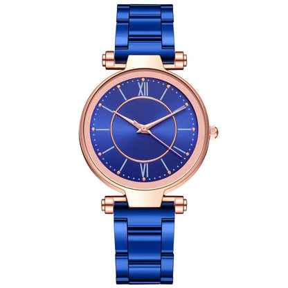 Women Watches Simple And Elegant Lady Wrist Watches Female Business Stainless Steel Casual Fashion Ladies Wristwatch Luxury Quartz Watch Valentine's Day Gift
