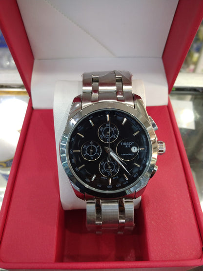 Tissot Gents Luxury Automatic Watch – Original Swiss Men’s Wristwatch with Stainless Steel Case, Waterproof Design, Date Display, Durable Strap, Elegant Business & Casual Fashion Timepiece