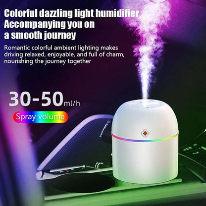 220ML Air Humidifier Home USB Bottle Aroma Essential Oil Diffuser LED Backlight For Home Car USB Fogger Mist Maker with LED Night Lamp 2023 Mist Maker Refresher