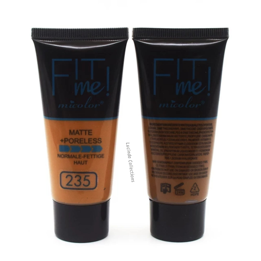 Micolor Fit Me Matte And Poreless Foundation Cream Face Makeup