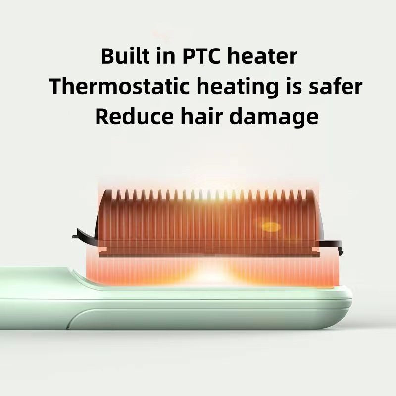 Hair Straightening Combs Negative Iron Straightener Lazy Straight Curling Double Use Hair Iron Hair Styling Tools hot comb Hot Comb