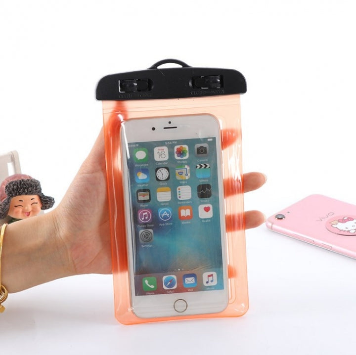 Waterproof Mobile Phone Cases Transparent Phone Underwater Storage Bag Swimming Diving Protective Swimming Bags Waterproof Phone Case Water proof Bag Mobile Phone Pouch PV Cover