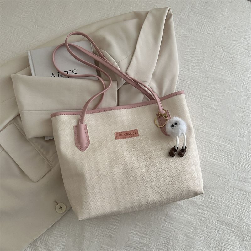 Polka Dot Print Bow Tote Bag for Women 2024 – Trendy, Stylish, Large-Capacity Casual Shoulder and Handbag