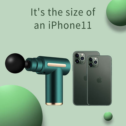 Electric massager for muscle relief, handheld body massager, massage gun, USB mini charging fascia gun