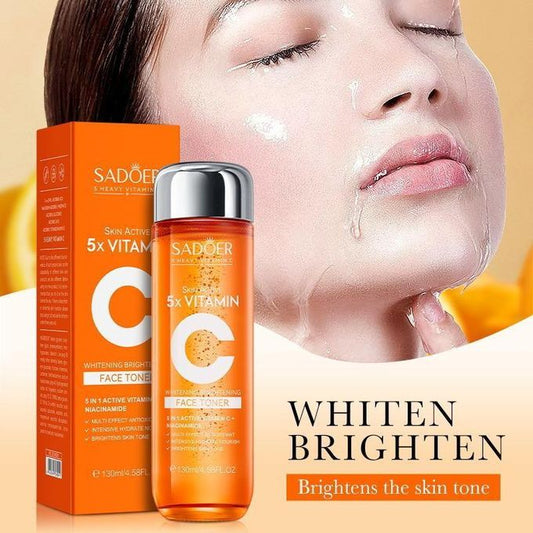Niacinamide 5in1 Active Vitamin C Face Toner. Hydrates, Brightens, Evens The Skin Tone, Replenishes Moisture, Softens, Refines, Make Skin Radiant &...