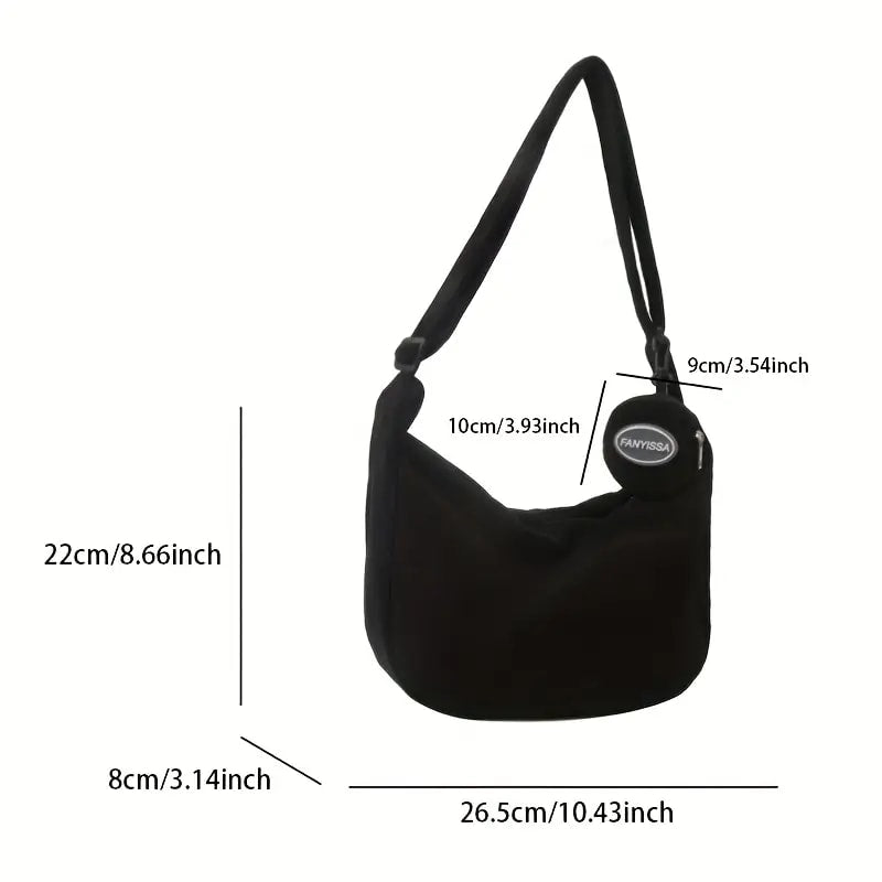 2PCS Women Shoulder Bag Messenger Bag Girl Casual Handbag Ladies Bags Fast Delivery Within 1-5 Days