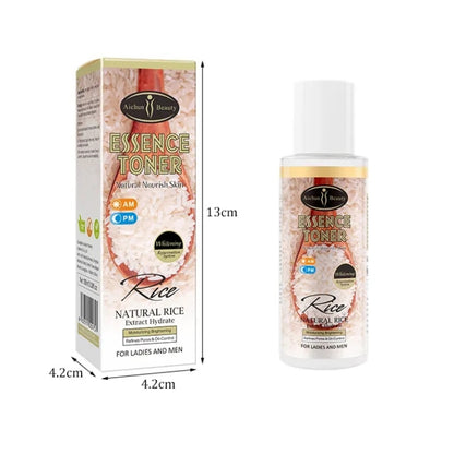 Natural Rice Essence Toner Hydrate Brightening AM PM Day Night - Aichun Beauty