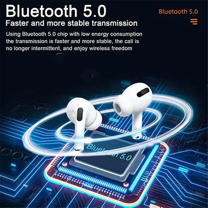 PAFEL Pro 3MAX earphone Wireless TWS earPods Headphones Stereo Earbuds Touch Bluetooth 5.0 for iPhone Android Super Bass High Sound Quality Bluetooth earphones
