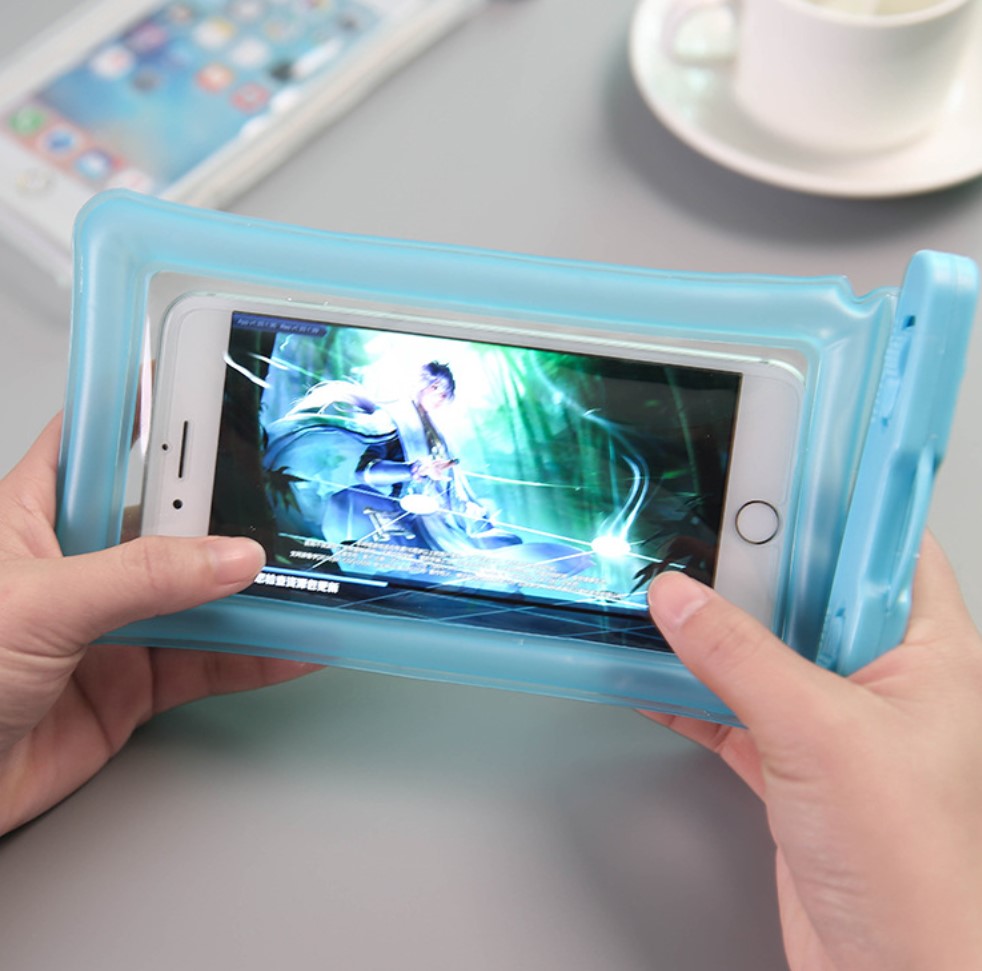 Waterproof Mobile Phone Cases Transparent Phone Underwater Storage Bag Swimming Diving Protective Swimming Bags Waterproof Phone Case Water proof Bag Mobile Phone Pouch PV Cover