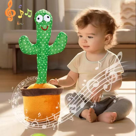 Musical Toys Can Record Parent-Child Communication Interaction Cute Talking Dancing Cactus Doll Speaking Voice Kawaii Children's Educational Toys