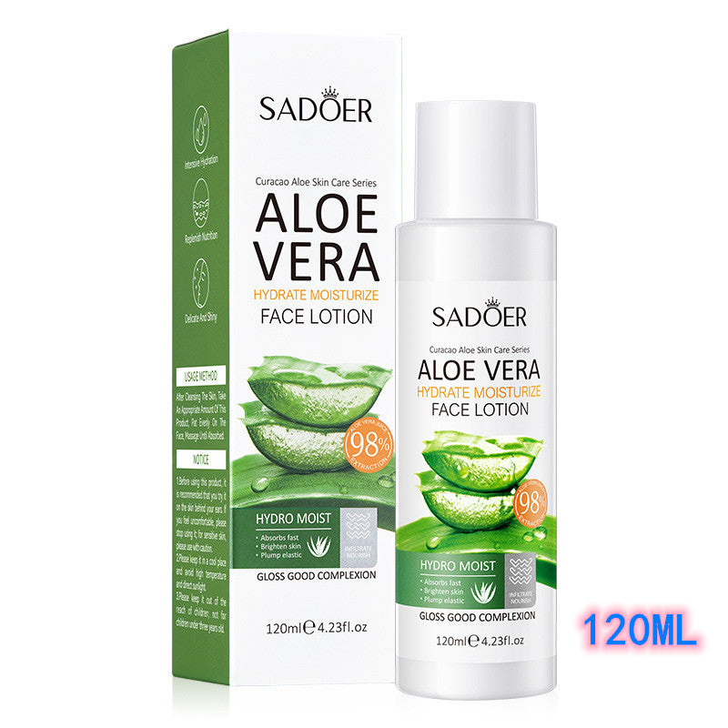 SADOER 27Pcs Skin Care Set Aloe Facial Cleanser +Aloe Moisturizing lotion + Face Essence +Face Toner Tone+Eye Cream + Masks 20PCS+Lipstick + Hand Cream Gift set