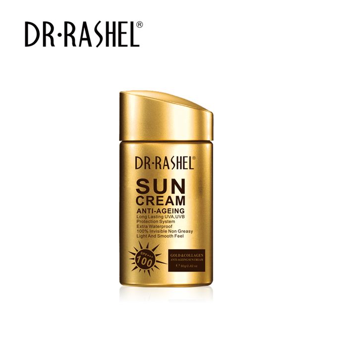 Dr. Rashel Gold Collagen Sun Cream SPF 100+ Anti-Ageing UVA UVB Protection Sunscreen