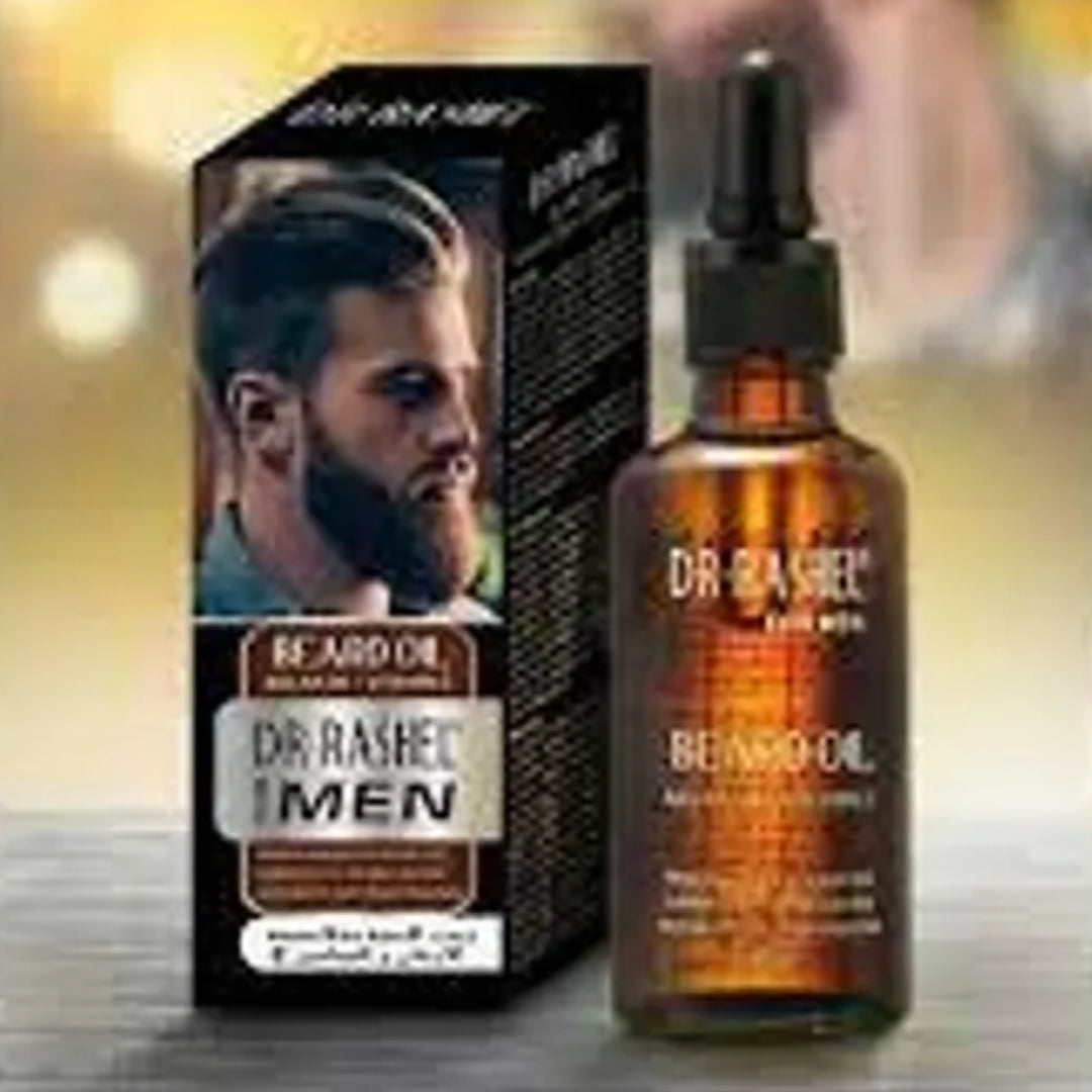 Dr. Rashel Beard Growth Oil With Argan Oil + Vitamin E For Men