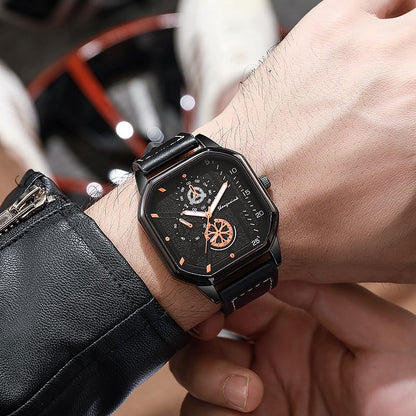 Men Watches Quartz Watches Luxury Sports Watches Business Elite Success Male Wrist Watch Men Leather Watch Fashion Accessories And Exquisite Valentine Gift business watches men