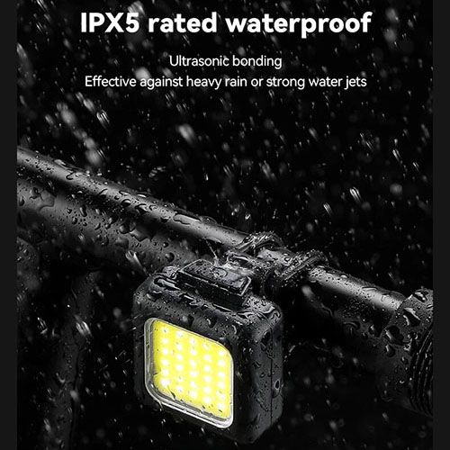 USB Rechargeable Bike Light Cycling Bicycle Front Rear Light Bike Headlight Light MTB Waterproof Taillight LED Lantern Bike Parts Safety Warning Light Waterproof Bicycle Lamp USB Type-c Charge