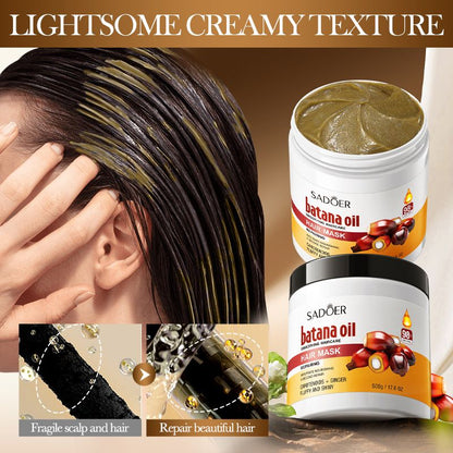 Batana Oil Haircare Repair Hair Mask-Repair and Nourish Hair-Moisturize Hair,improve dry hair quality