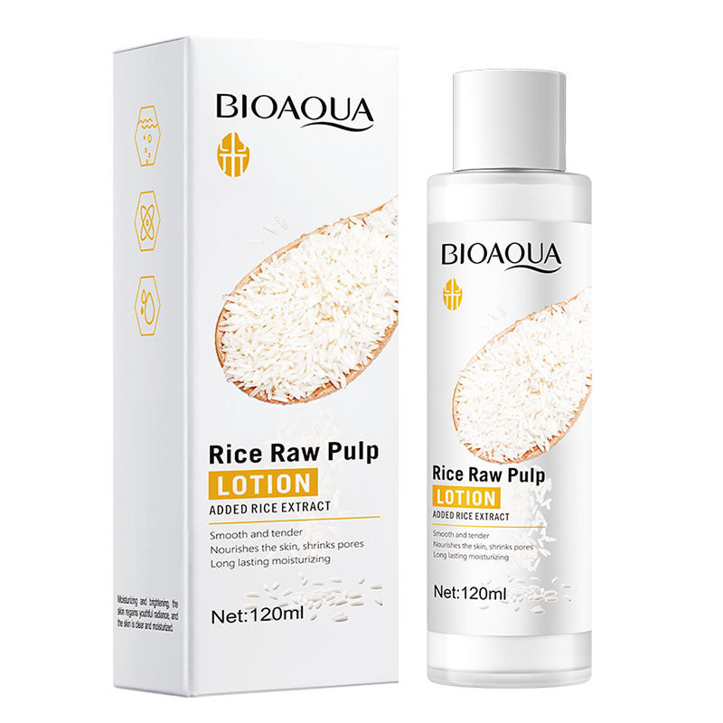 SADOER 27Pcs Rice Raw Pulp Skin Care Sets & Kits Facial Cleanser + Moisturizing lotion + Face Essence +Face Toner +Eye Cream + Masks +Lipstick + Hand Cream