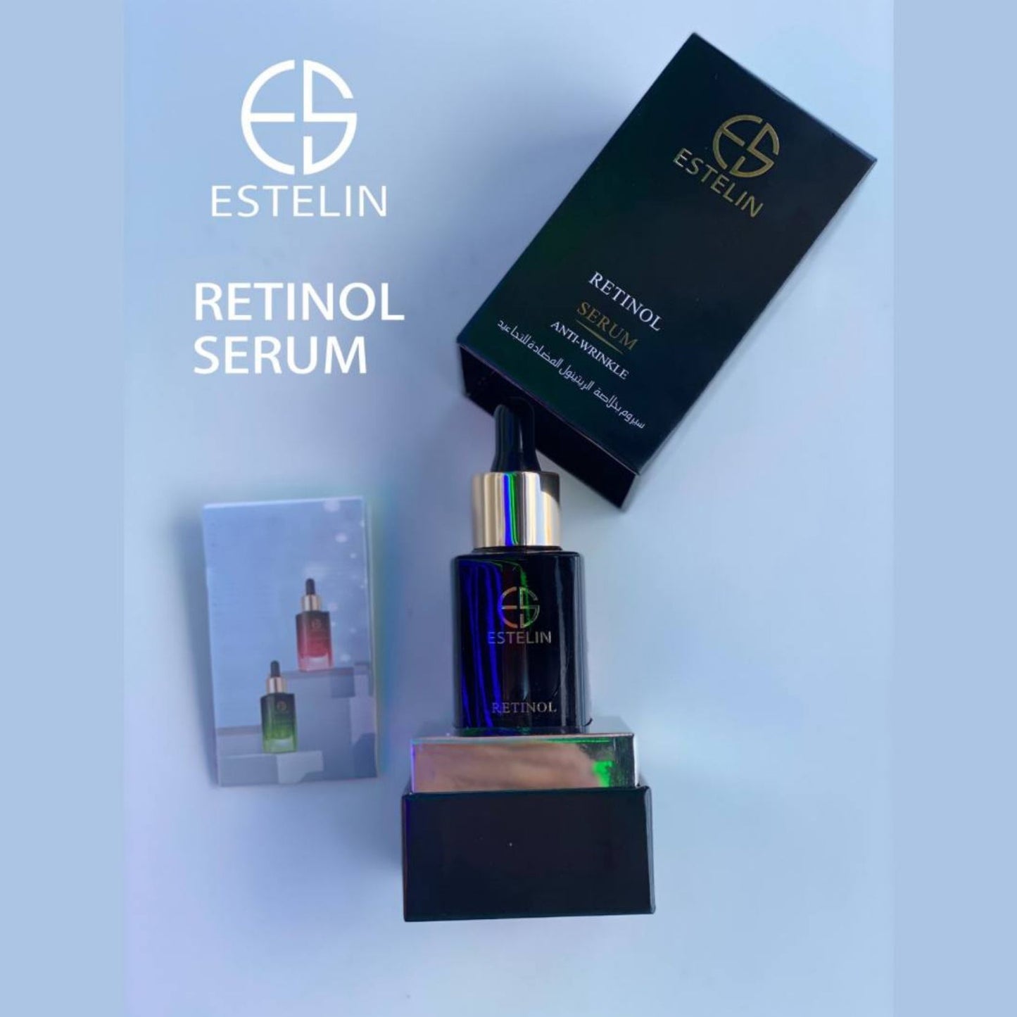 Estelin Retinol Anti-Wrinkle Serum - Youth Activating Bottle