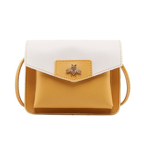 Fashion Mini Small Bee Sequined Handbag Small Bag Mobile Phone Bag Shoulder Bag key bag