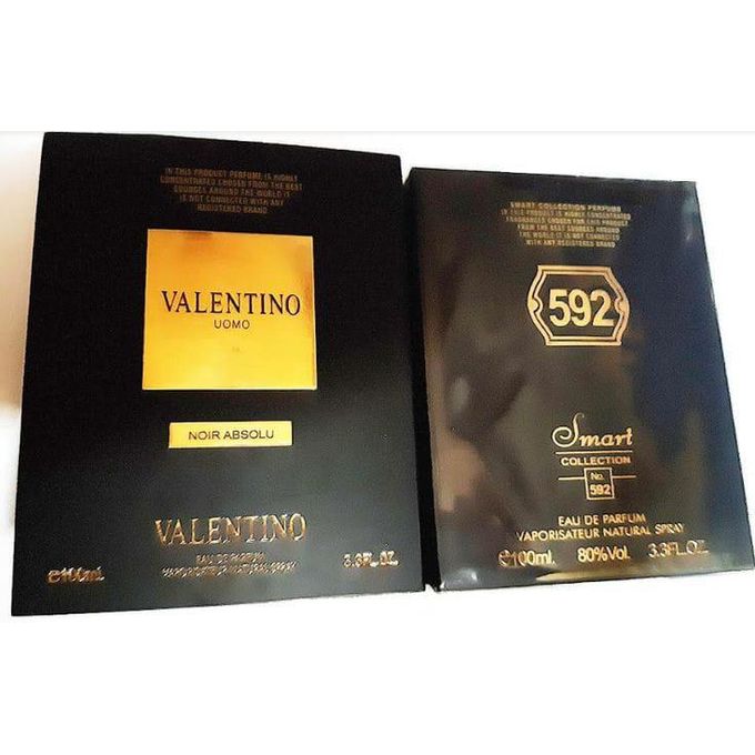 No. 592 Eau De Parfum (Inspired By Valentino Uomo Noir Absolu