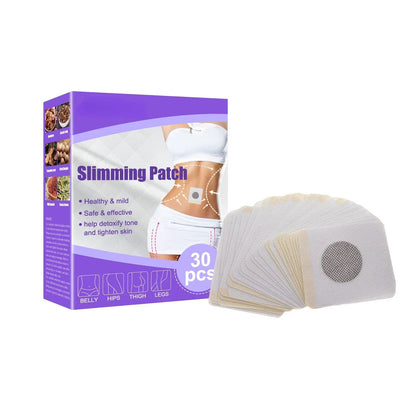 30Pcs Slim Patch Fat Burner Belly Abdomen Slimming Fat Burning Stick Weight Loss Slimer Tool Wonder Quick Slimming Patch