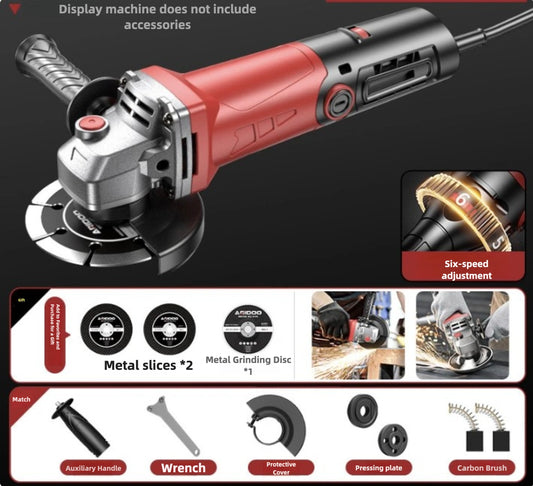 Multi functional angle grinder, polishing machine, polishing machine bracket, polishing machine, cutting machine, household use