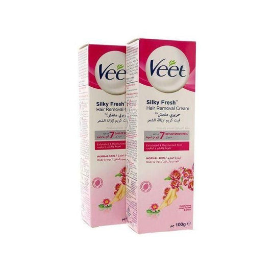 Normal Skin, Hair Removal Cream -Comes with special skincare ingredient: Lotus milk, which is known for its skin softening and calming properties...
