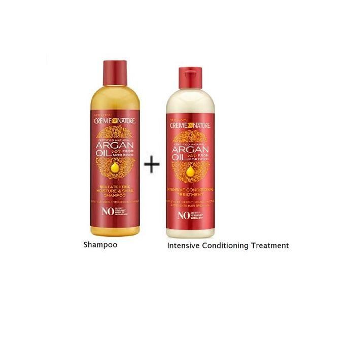 Nourish & Shine Shampoo20oz + Intensive Conditioning Treatment20oz
