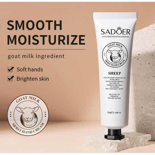 Nourishing Goat milk horse oil snail Refreshments Hand Cream