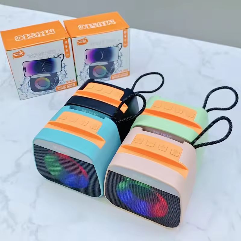 Bluetooth speaker RGB colorful wireless speaker portable desktop outdoor high volume small volume subwoofer