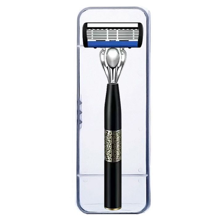 Men Shaver Razor Barber Tools Facial Hair Razor 7 Layers Blades High Quality Antique Shaving Knife Shaver With Replacement Head
