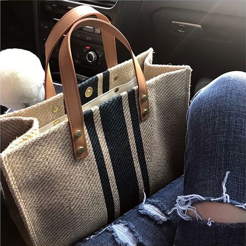 A large capacity tote bag made of high-quality PU leather Fashion handbag for women in spring and summer 2025, retro diamond grid woven large capacity tote bag, versatile shoulder bag
