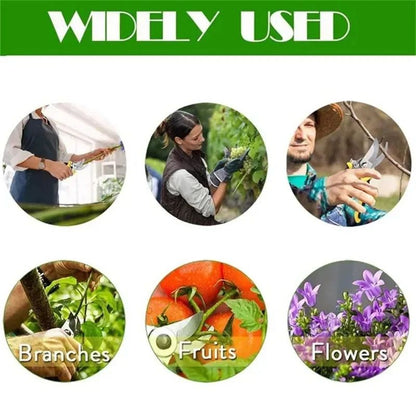 1Pcs Pruner Garden Scissors Professional Sharp Bypass Pruning Shears Tree Trimmers Secateurs Hand Clippers Garden Beak Scissors