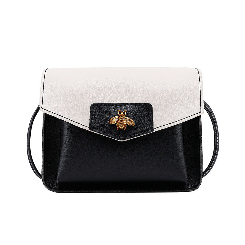 Fashion Mini Small Bee Sequined Handbag Small Bag Mobile Phone Bag Shoulder Bag key bag