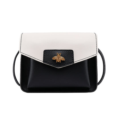 Fashion Mini Small Bee Sequined Handbag Small Bag Mobile Phone Bag Shoulder Bag key bag