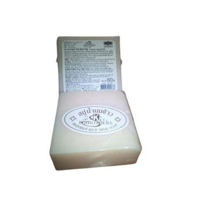 K. Brothers Rice Milk Soap Thailand Original Rice Extract K Brothers Soft Smooth Acne Radiant Skin Soap