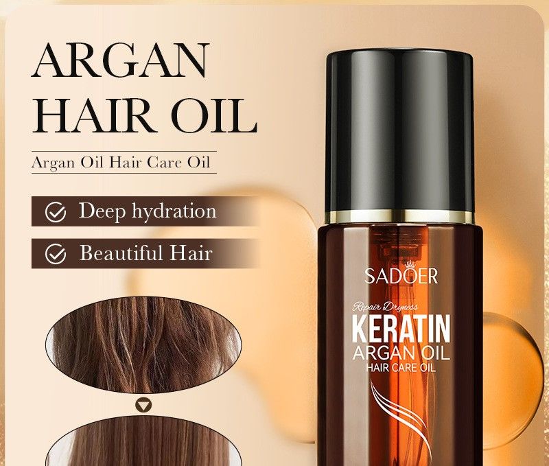 Moroccan Argan Oil Hair Oil – Anti-Frizz and Nourishing Hair Oil