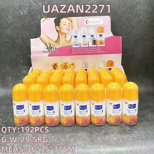 OFFER!!! Uazan Pearl & Beauty AntiPerspirant Rollon, 48h - 50ml-The precious pearl extract formula leaves you R underarms feeling soft & beautiful & provides a delicate fragrance for women.