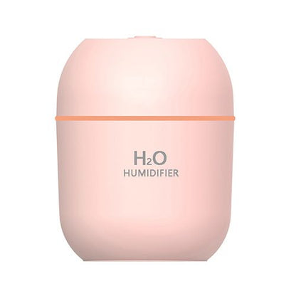 Air Humidifier Cute Aroma Diffuser With LED Night Light Cool Mist Humidifiers For Bedroom Home Car Plants Purifier Humificador Home Appliances
