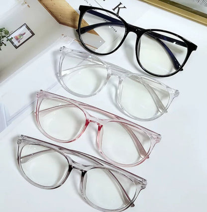 Transparent Computer Glasses Frame Women Men Anti Blue Light Eyewear Blocking Glasses Optical Spectacle Eyeglass Eyewear Frames
