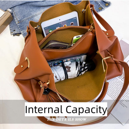 3PCS Women Bags Handbags Ladies Bags Purse Lady Bags Set Tote Bags Hobo Bags Promotio Big Discount