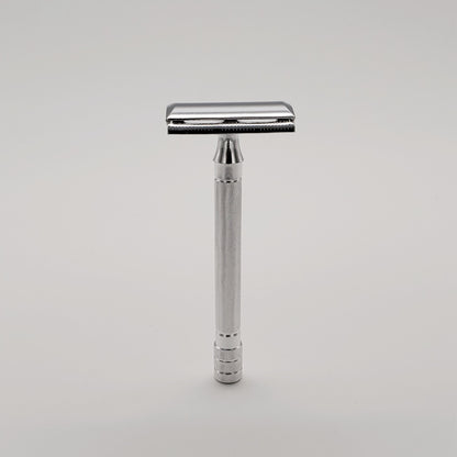 Double Edge Classic Mens Shaving Mild Hair Removal Shaver It With Small Brush Adjustable Safety Razor