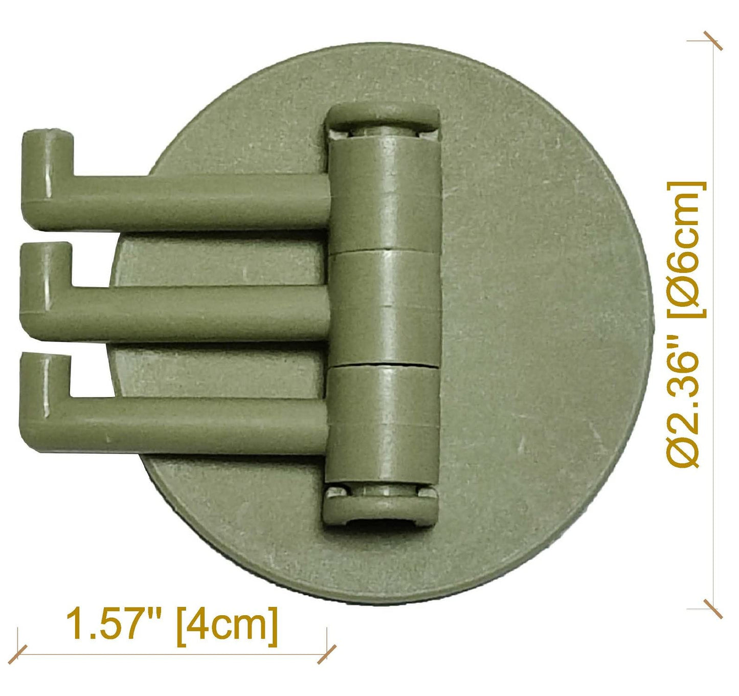 UPHUI 6PCS Adhesive Hook Storage Rack Kitchen Adhesive Hook 180 ° Flexible Rotation Bathroom Adhesive Hook Wall Hook Suitable For Hanging Tableware Towels Jackets In The Kitchen Bathroom Bedroom