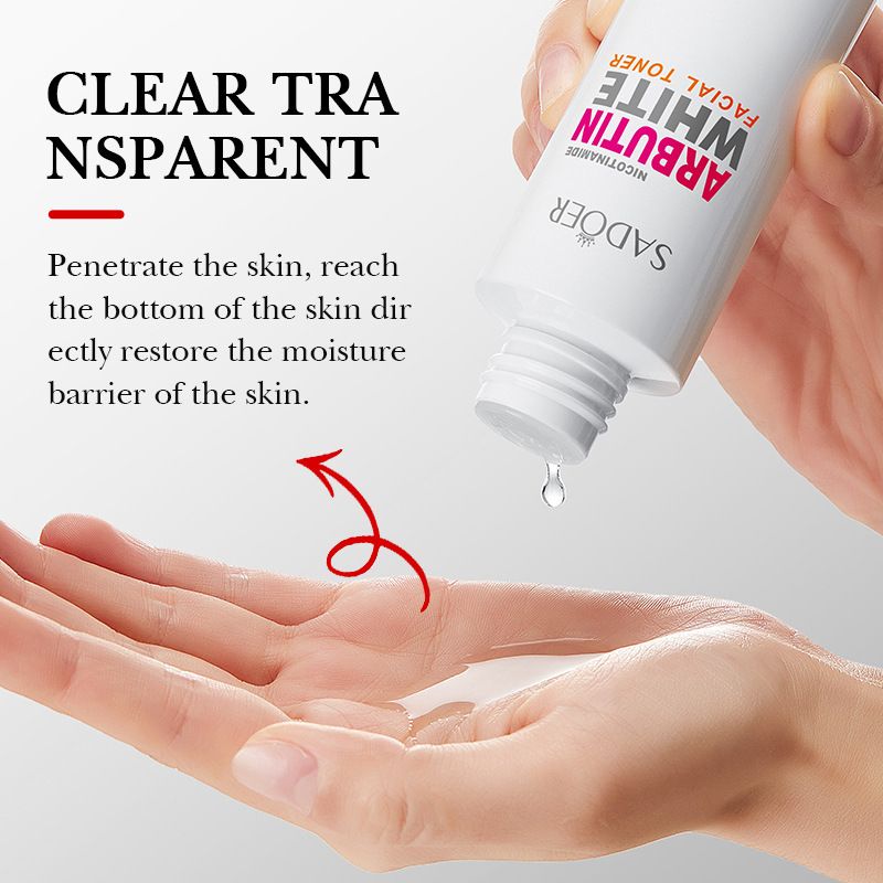 35-Piece Nicotinamide Arbutin White Skin Care Set Facial Cleanser Toner Cream Serum Sleeping Mask Facial Mask Hand Cream Multi-effect Whitening Miracle Brighten Skin